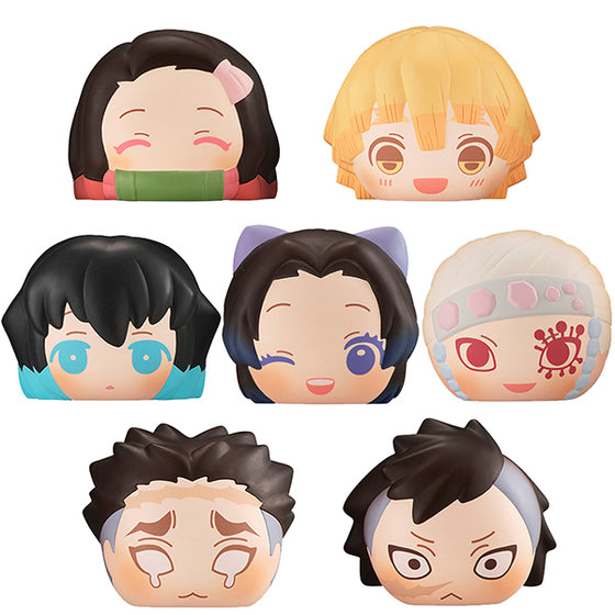 日版 柔軟大頭麵包 鬼滅之刃 DEMON SLAYER 第三彈 (1盒7款)