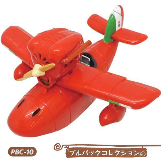 PBC-10 PULLBACK 迴力車系列 飛天紅豬俠 Savoia S.21F 戰鬥飛行艇後期型