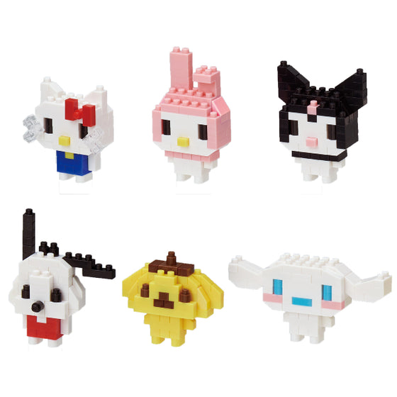 NBMC_04 Mini Nano Sanrio Characters (set of 6)