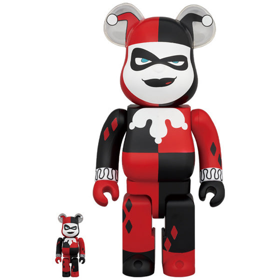 BE@RBRICK 哈莉·奎茵 (蝙蝠俠：動畫系列版本) 玩具熊 100% & 400% FIGURE