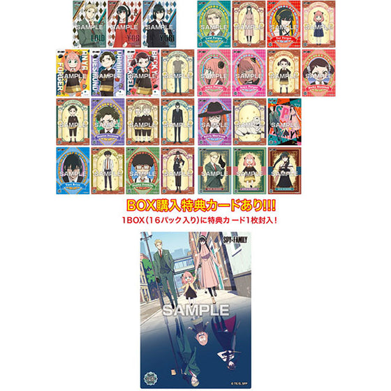 《間諜家家酒》SPY × FAMILY 透明卡香口膠 第2彈 (一盒16包)