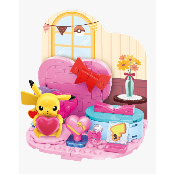 Qman 寵物小精靈 寶可夢 蝴蝶結系列積木 (比卡超 / 比超 / 伊貝)