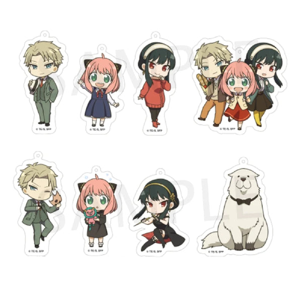 《間諜家家酒》SPY × FAMILY Kadokawa 2.5 亞加力鎖匙扣 (一盒8個)