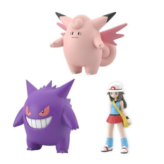POKEMON SCALE WORLD 關都地區 葉子&耿鬼&皮可西套裝 (2023年3月再販版本)