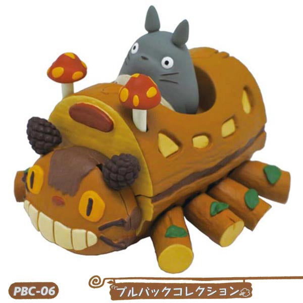PULLBACK 迴力車系列 TOTORO 龍貓 自製貓巴士 PBC-06