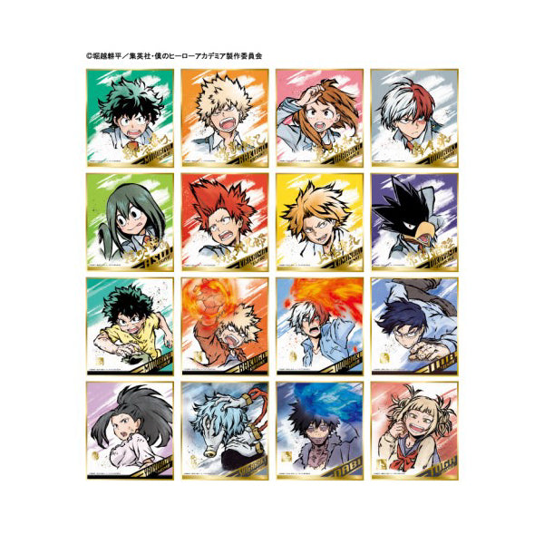 我的英雄學院 My Hero Academia Visual Shikishi 視覺系彩色紙系列 Brushstroke (1套16款)