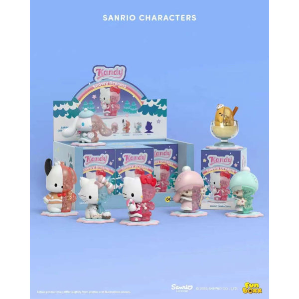 [半豆豆系列] KANDY x SANRIO -夢幻雪國- (一盒6個)