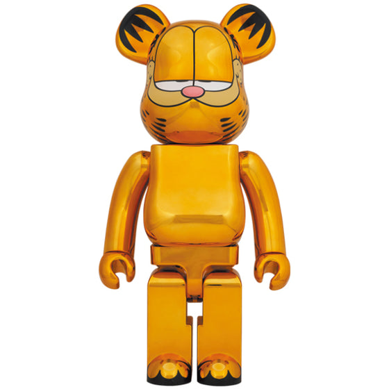 BE@RBRICK 加菲貓 Gold Chrome Ver. 1000%