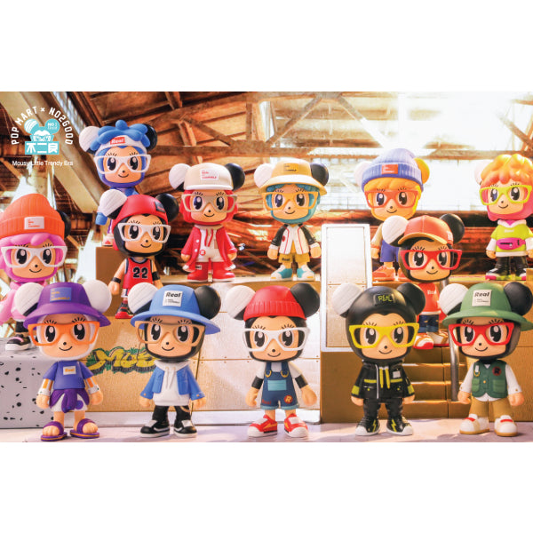 POP MART - 鼠小小潮流世代 STAYREAL 迷你公仔擺設