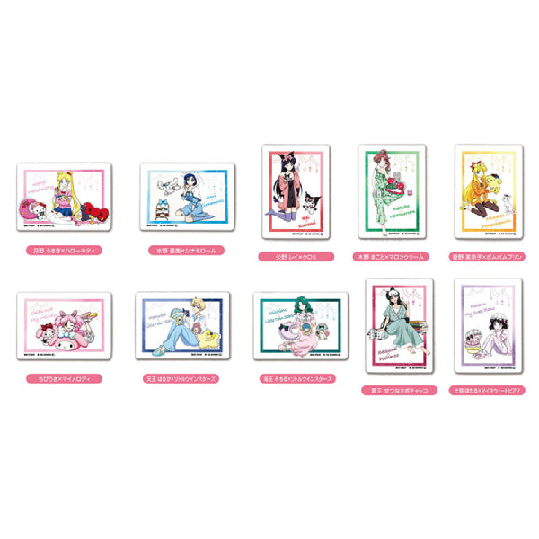 美少女戰士 X Sanrio 亞加力磁貼 (一套10款)