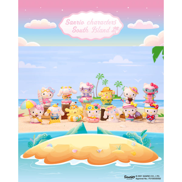 POP MART - Sanrio 角色南海小島系列迷你公仔擺設