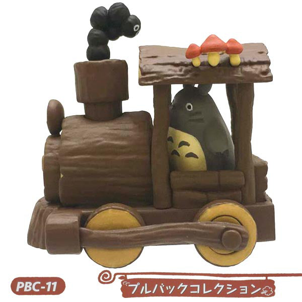 PULLBACK 迴力車系列 TOTORO 龍貓 自製火車頭 PBC-11