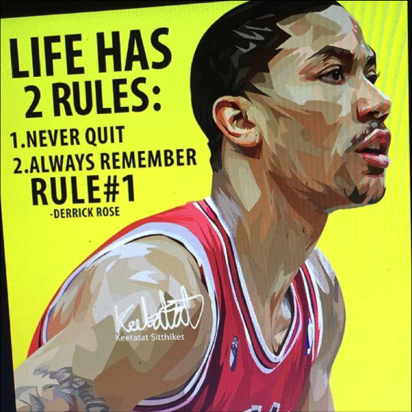 Drawing (Derrick Rose)