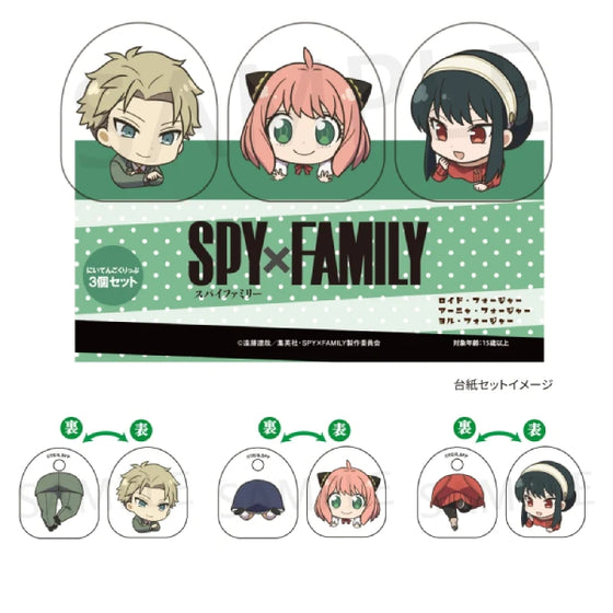 《間諜家家酒》SPY × FAMILY 透明文具夾 (一套3款)