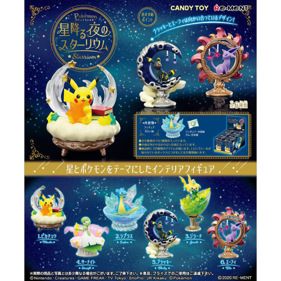 寵物小精靈 Pokemon Starium 食玩迷你模型 (一套 6 款)