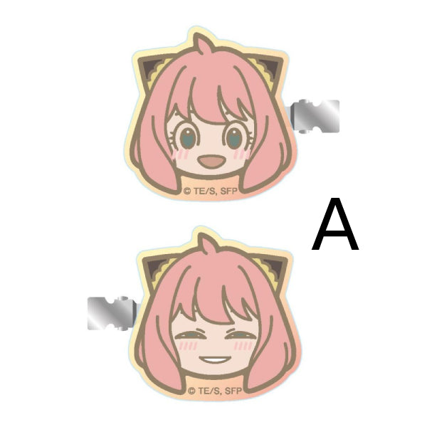 《間諜家家酒》SPY × FAMILY 安妮亞 Anya 髮夾 第2彈 (A - 安妮亞 [臉] / B - 安妮亞 & 彭德)