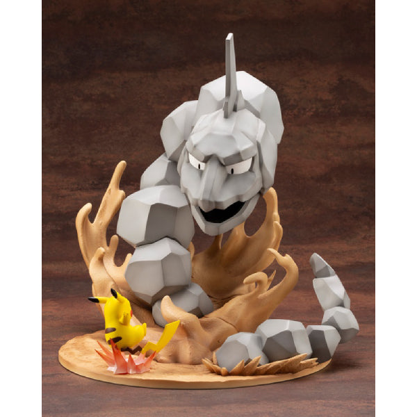 ARTFX J - 大岩蛇 IWARK VS 比卡超 PIKACHU 1:8模型