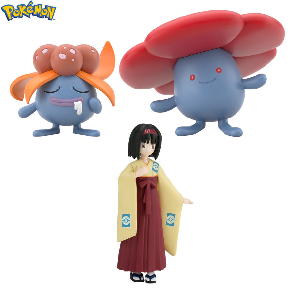 Pokémon Scale World 關都地區 莉佳&臭臭花&霸王花