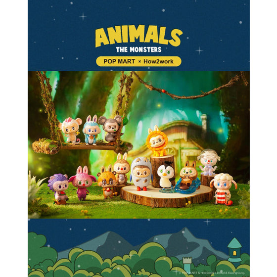Pop Mart - Labubu Animals 精靈動物系列手辦