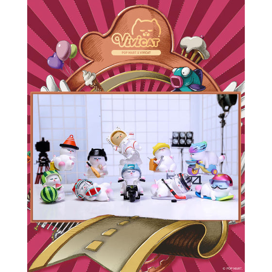 POP MART - VIVICAT 懶頭盔系列
