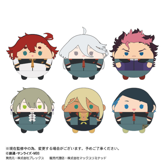 《機動戰士高達 水星的魔女》角色胖胖公仔掛飾 第1彈 (一套6款)