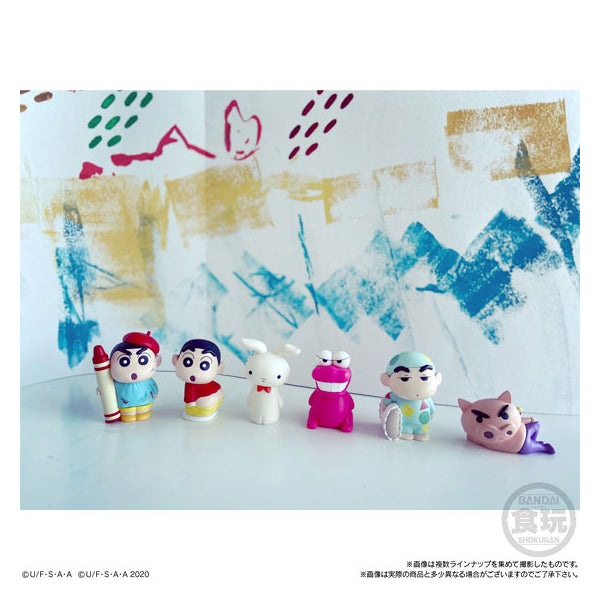 蠟筆小新好友系列迷你食玩盒蛋模型 (一套8款)