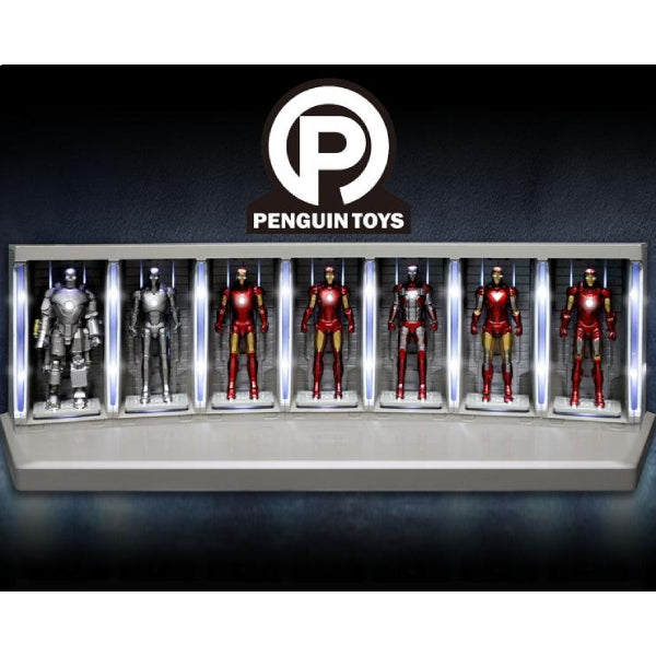 1:35 場景 鐵甲奇俠 格納庫 - 無線充電座