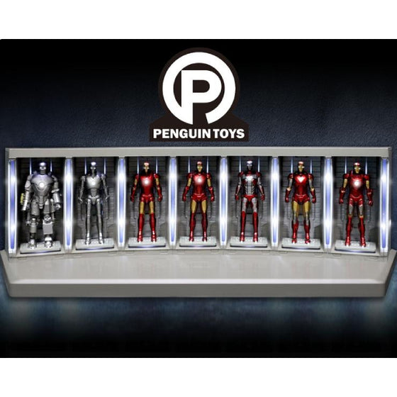 1:35 場景 鐵甲奇俠 格納庫 - 無線充電座