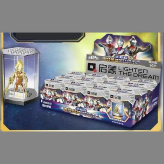 Qman 超人 T.D.G 炫閃款口袋積木 第一彈 (一盒12款)