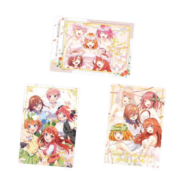 五等分的新娘電影版威化卡 第3彈 (1盒20包)