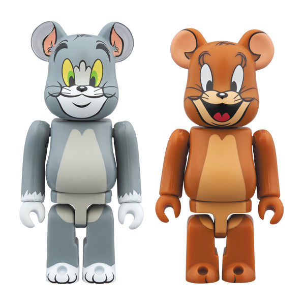 BE@RBRICK 湯姆與傑利 Tom & Jerry 100% 2隻套裝