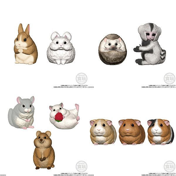 TE-NORI FRIENDS小動物公仔系列第5彈 (一套10款)