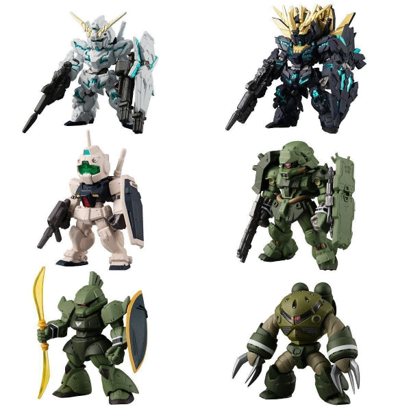 FW GUNDAM CONVERGE 機動戰士高達 UC SPECIAL SELECTION (一套6款)