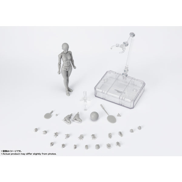 [SHF] 素體醬 [女] -運動版- DX套裝 (灰色Ver.)