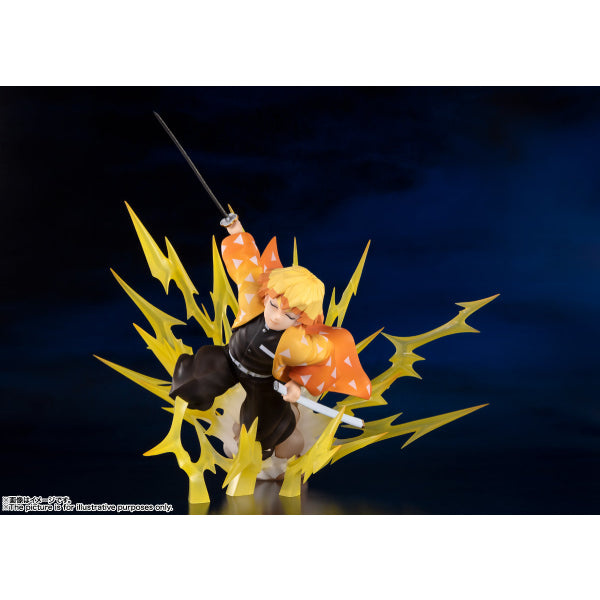 日版 Figuarts ZERO - Zenitsu Agatsuma -Breath of Thunder- 我妻善逸 -雷の呼吸-