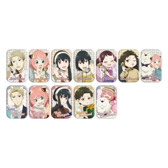 《間諜家家酒》SPY × FAMILY  圓角襟章第2彈 (一套12款)