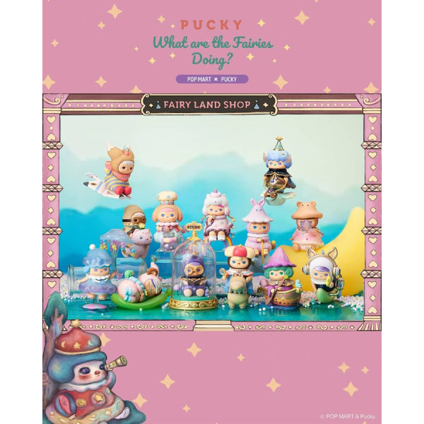 POP MART - PUCKY 精靈們在做什麼系列