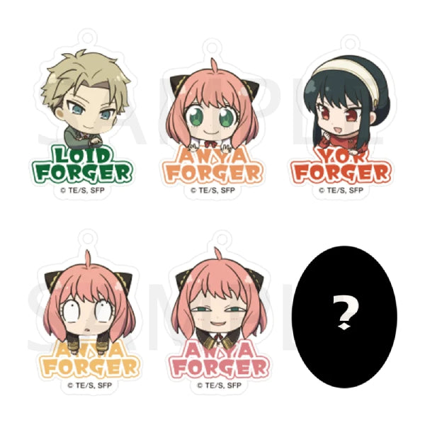 《間諜家家酒》SPY × FAMILY Kadokawa Kyorokyoro 2.5 亞加力鎖匙扣 (一盒6個)