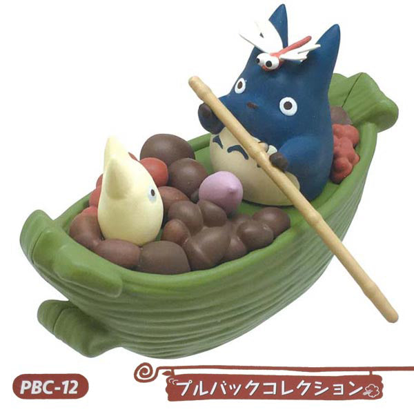 PULLBACK 迴力車系列 TOTORO 龍貓 Harvest Sasafune 收穫的竹葉舟 PBC-12