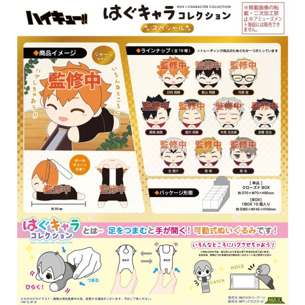 排球少年!! 角色擁抱公仔 Special (1套10款)