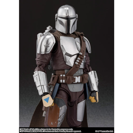 日版 S.H.Figuarts The Mandalorian 曼達洛人 (貝斯卡金屬裝甲版本) (Star wars 星球大戰外傳)