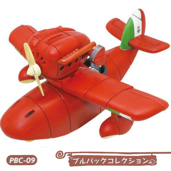 PBC-09 PULLBACK 迴力車系列 飛天紅豬俠 Savoia S.21戰鬥飛行艇原型