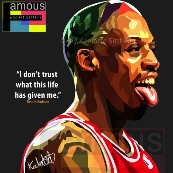 Drawing (Dennis Rodman)_Art_Arteria - Up-Next
