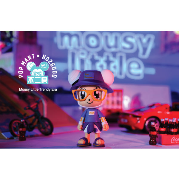 POP MART - 鼠小小潮流世代 STAYREAL 迷你公仔擺設