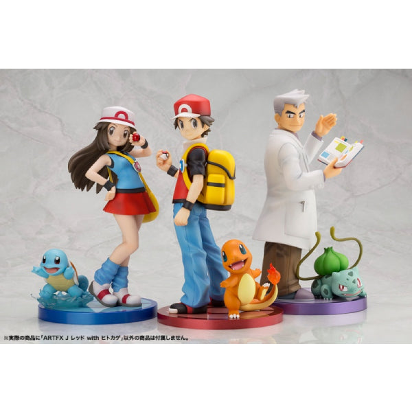 日版 ARTFX J - 寵物小精靈 赤紅與小火龍 1:8 模型