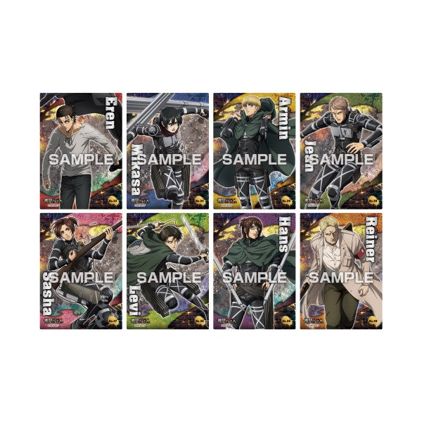 進擊的巨人 透明卡香口膠 第2彈 (一盒16包)