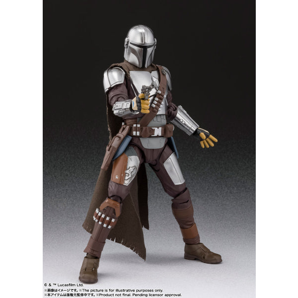 日版 S.H.Figuarts The Mandalorian 曼達洛人 (貝斯卡金屬裝甲版本) (Star wars 星球大戰外傳)