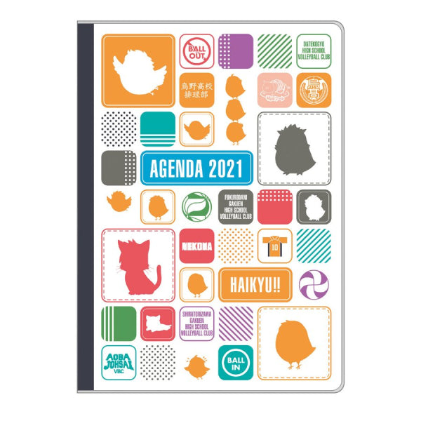 2021年 行事曆 SCHEDULE BOOK - 排球少年!! EHQ-12