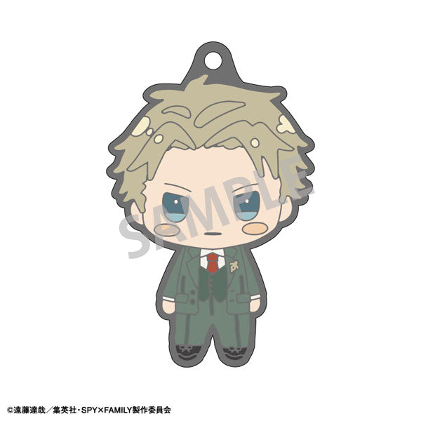 間諜家家酒 Chimakko 橡膠吊飾 (一套6款)