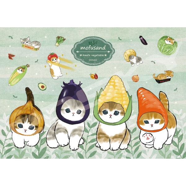208塊拼圖 mofusand (208-104 新鮮蔬菜)